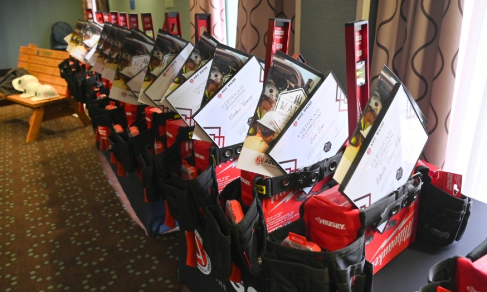 Working towards building new lives in Maine