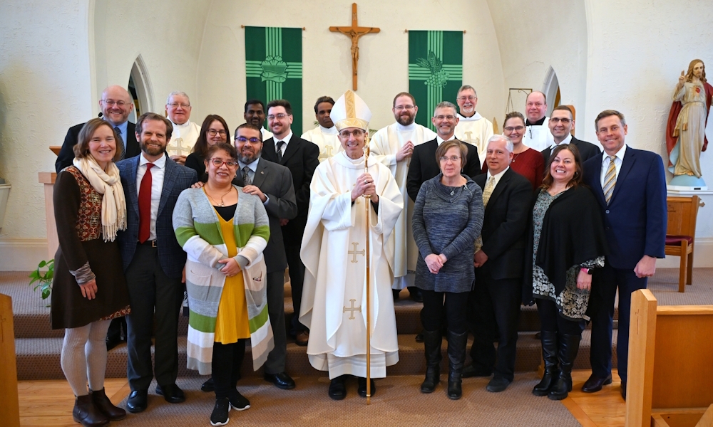 Headline Deacon candidates celebrate a ministry milestone