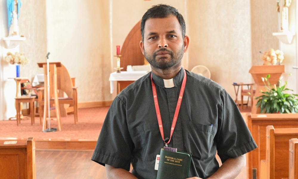 St. Mary’s chaplain earns National Association of Catholic Chaplains certification