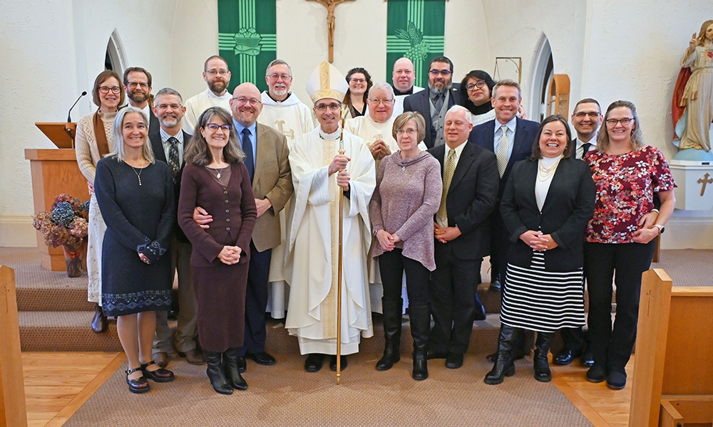 Five deacon candidates instituted as acolytes