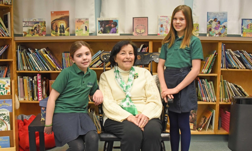 A school stalwart is saying goodbye