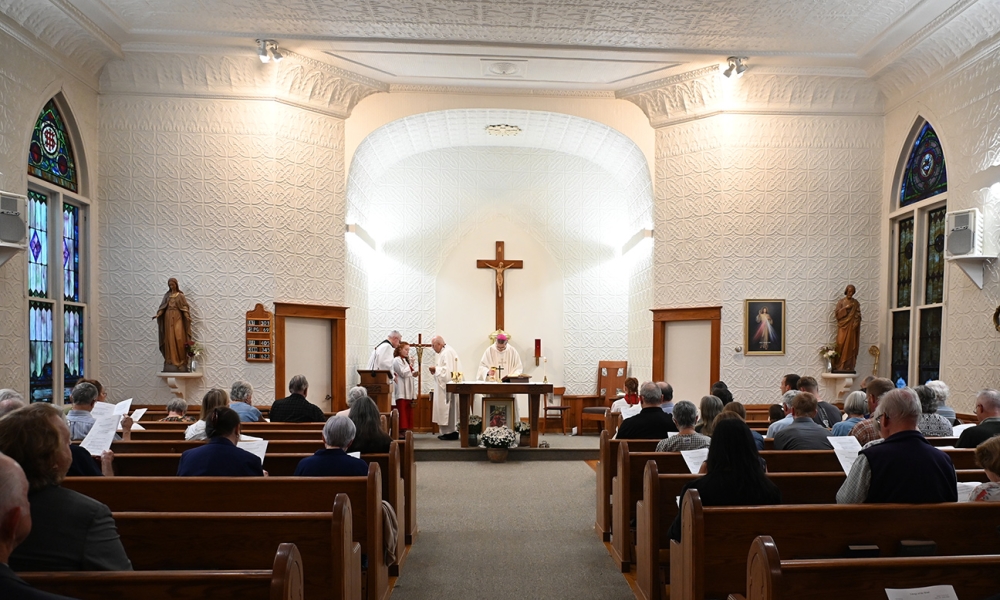 Happy anniversary to a  little church with a big heart